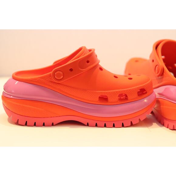 Crocs Mega Crush Clog Sz 8 Lava - Picture 5 of 6